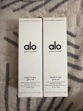 2 bottles sealed ALO YOGA SKINCARE Head-To-Toe Glow Oil